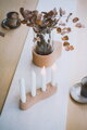 betónová váza Waves – terracotta od martjan