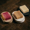Betónová podložka pod mydlo Clean – antracitová
